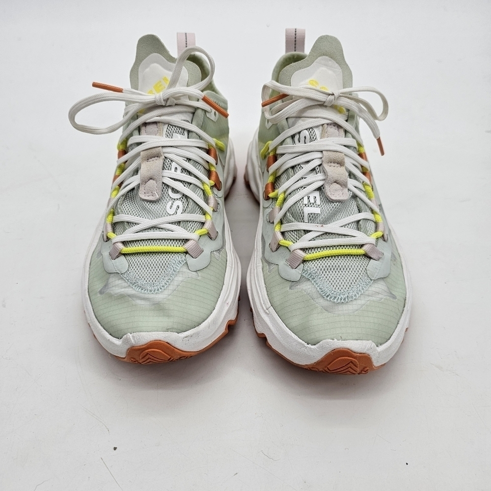 Sorel Kinetic Break thru Tech Neon Sneaker Womens Size 7 - Picture 2 of 8